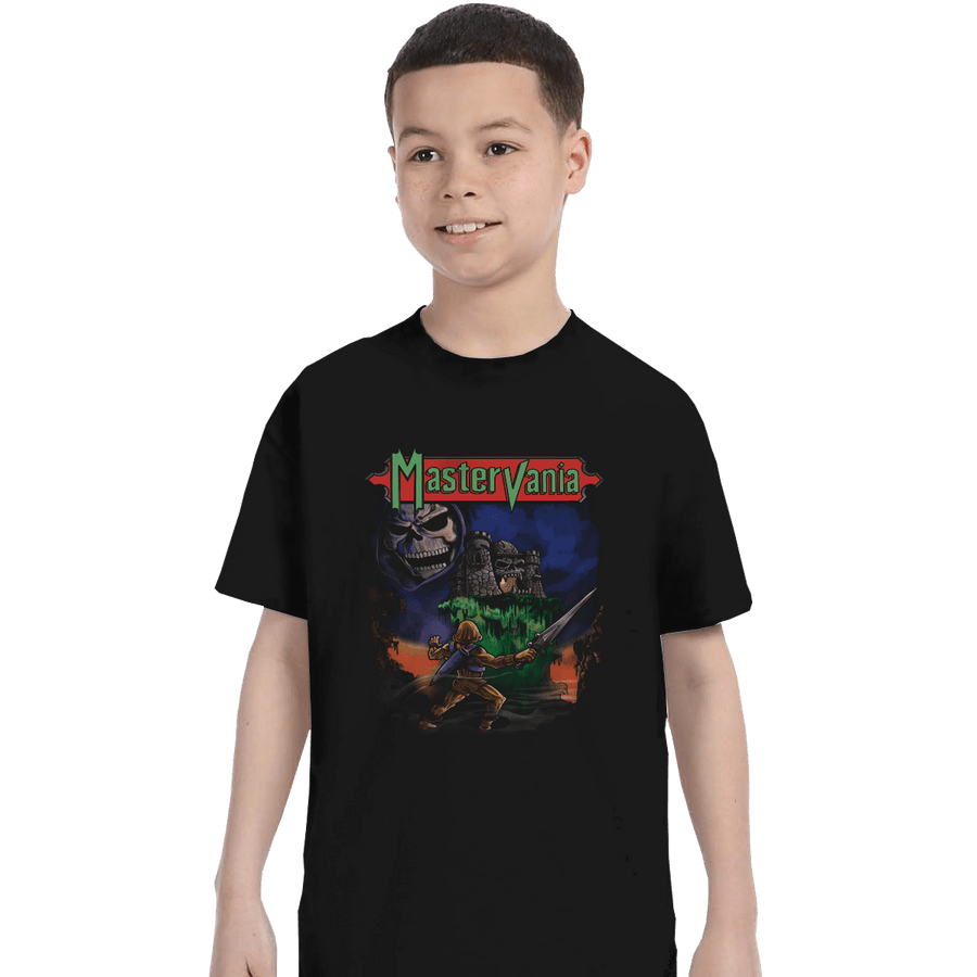 Shirts T-Shirts, Youth / XL / Black Mastervania