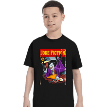 Load image into Gallery viewer, Secret_Shirts T-Shirts, Youth / XS / Black Joker Fiction
