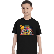 Load image into Gallery viewer, Shirts T-Shirts, Youth / XS / Black Select 90s Heroes
