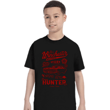 Load image into Gallery viewer, Daily_Deal_Shirts T-Shirts, Youth / XS / Black Winchester Garage
