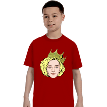 Load image into Gallery viewer, Secret_Shirts T-Shirts, Youth / XS / Red F Ing Boss
