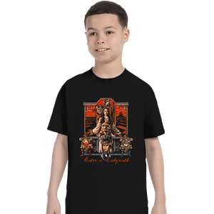 Shirts T-Shirts, Youth / XS / Black Enter The Labyrinth 80s