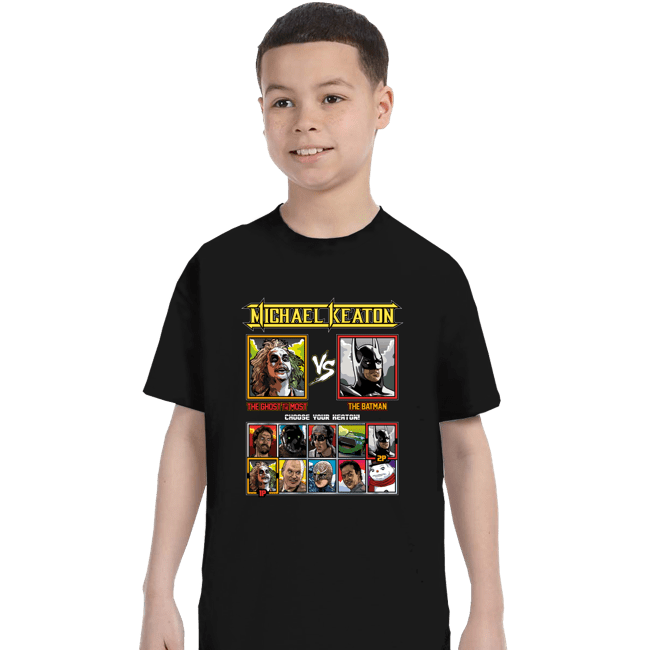 Daily_Deal_Shirts T-Shirts, Youth / XS / Black Michael Keaton
