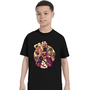 Daily_Deal_Shirts T-Shirts, Youth / XS / Black The Mushroom Gang