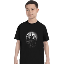 Load image into Gallery viewer, Shirts T-Shirts, Youth / XS / Black Moonlight Kira
