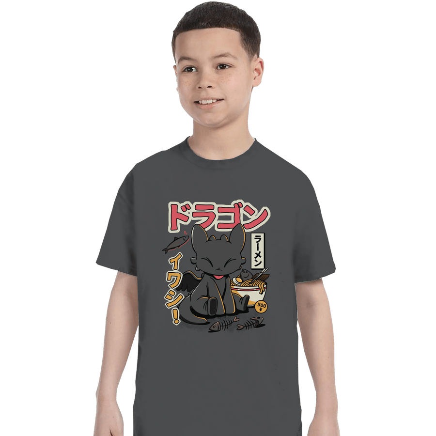 Shirts T-Shirts, Youth / XS / Charcoal Ramen Night