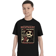 Load image into Gallery viewer, Daily_Deal_Shirts T-Shirts, Youth / XS / Black Nightmare Midnight Special
