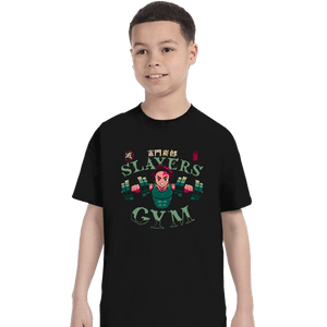 Secret_Shirts T-Shirts, Youth / XS / Black Tanjiro Slayers Gym