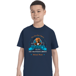 Secret_Shirts T-Shirts, Youth / XS / Navy Quark's Bar