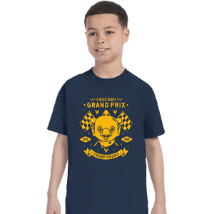 Shirts T-Shirts, Youth / XS / Navy Chocobo Grand Prix