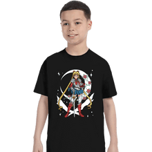 Load image into Gallery viewer, Daily_Deal_Shirts T-Shirts, Youth / XS / Black Full Armor Moon
