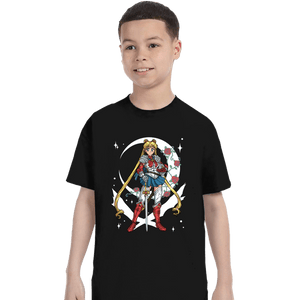 Daily_Deal_Shirts T-Shirts, Youth / XS / Black Full Armor Moon