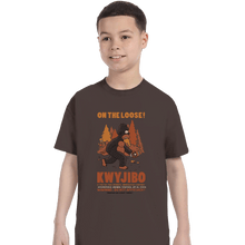 Load image into Gallery viewer, Shirts T-Shirts, Youth / XL / Dark Chocolate Kwyjibo
