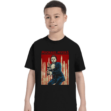 Load image into Gallery viewer, Shirts T-Shirts, Youth / XL / Black Michael Myers
