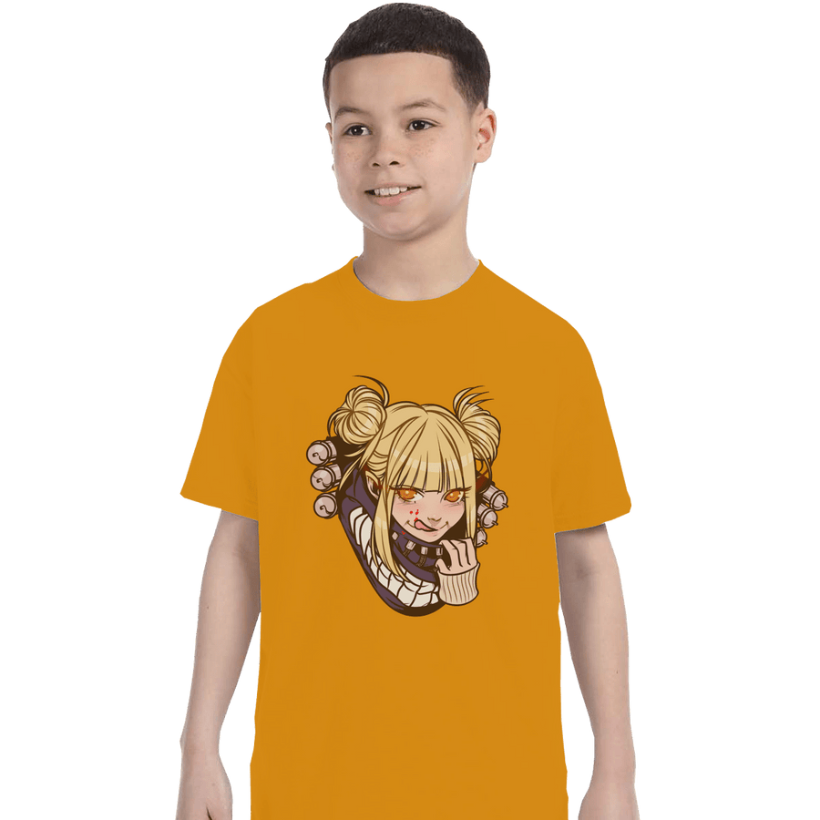 Shirts T-Shirts, Youth / XL / Gold Himiko