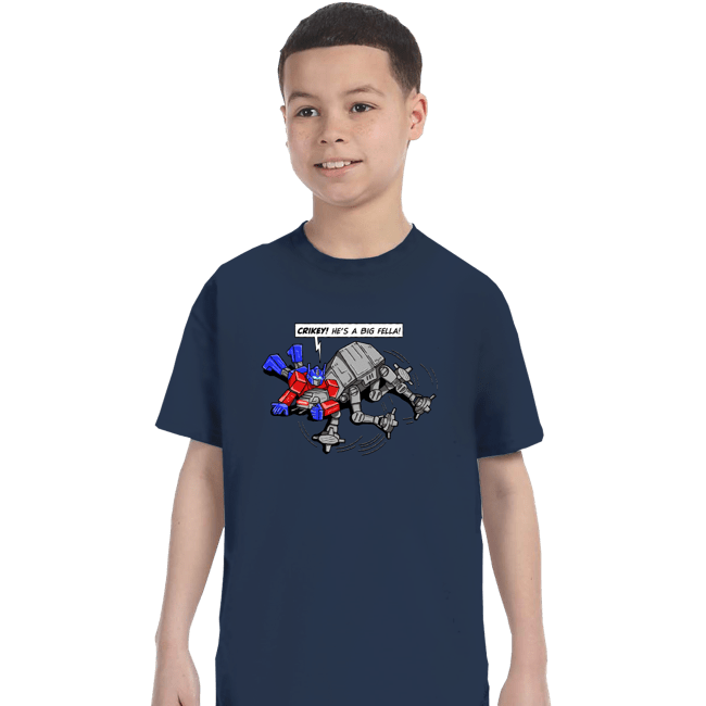 Daily_Deal_Shirts T-Shirts, Youth / XS / Navy Prime Hunter