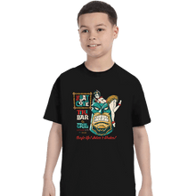 Load image into Gallery viewer, Secret_Shirts T-Shirts, Youth / XS / Black Bat Tiki
