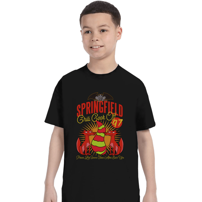 Daily_Deal_Shirts T-Shirts, Youth / XS / Black Chili Cook Off