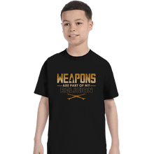 Load image into Gallery viewer, Shirts T-Shirts, Youth / XL / Black Weapons
