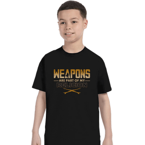 Shirts T-Shirts, Youth / XL / Black Weapons