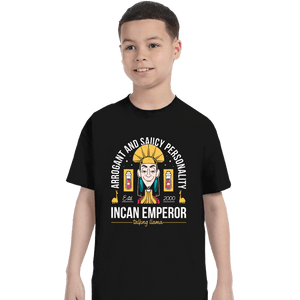 Daily_Deal_Shirts T-Shirts, Youth / XS / Black Incan Emperor