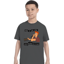 Load image into Gallery viewer, Secret_Shirts T-Shirts, Youth / XS / Charcoal Pocketsand!

