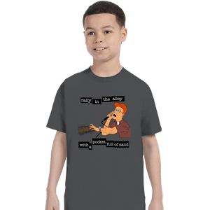 Secret_Shirts T-Shirts, Youth / XS / Charcoal Pocketsand!