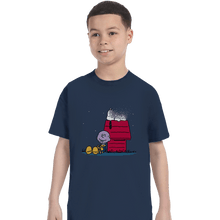 Load image into Gallery viewer, Shirts T-Shirts, Youth / XS / Navy Snapy
