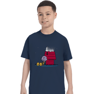 Shirts T-Shirts, Youth / XS / Navy Snapy