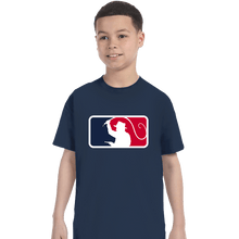 Load image into Gallery viewer, Daily_Deal_Shirts T-Shirts, Youth / XS / Navy Major League Archaeology
