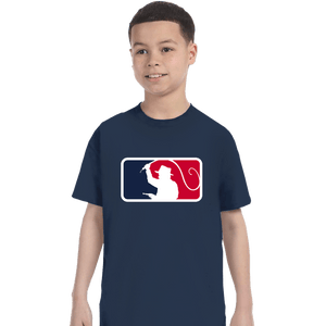 Daily_Deal_Shirts T-Shirts, Youth / XS / Navy Major League Archaeology