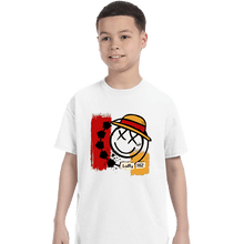Load image into Gallery viewer, Daily_Deal_Shirts T-Shirts, Youth / XS / White Luffy 182
