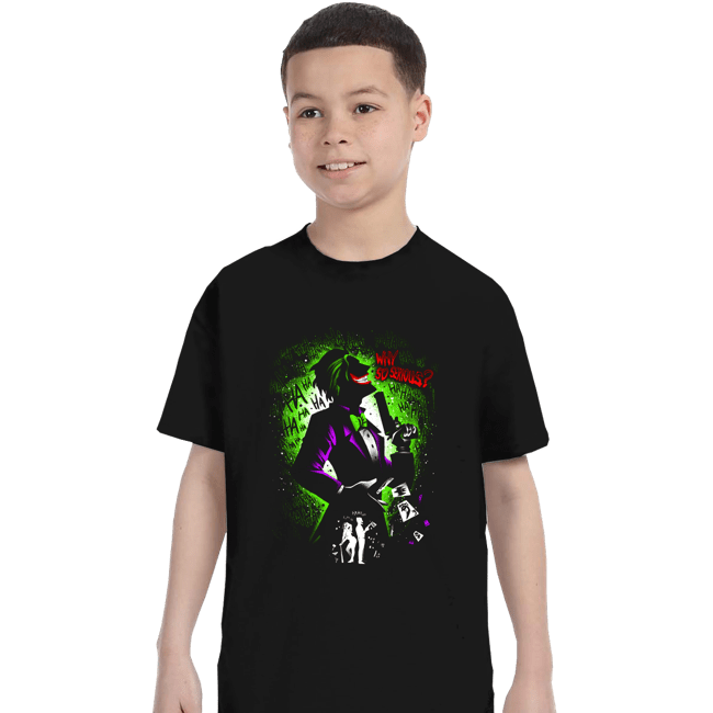 Shirts T-Shirts, Youth / XS / Black The Prince Of Crime