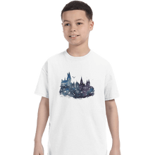 Load image into Gallery viewer, Shirts T-Shirts, Youth / XL / White Watercolor School
