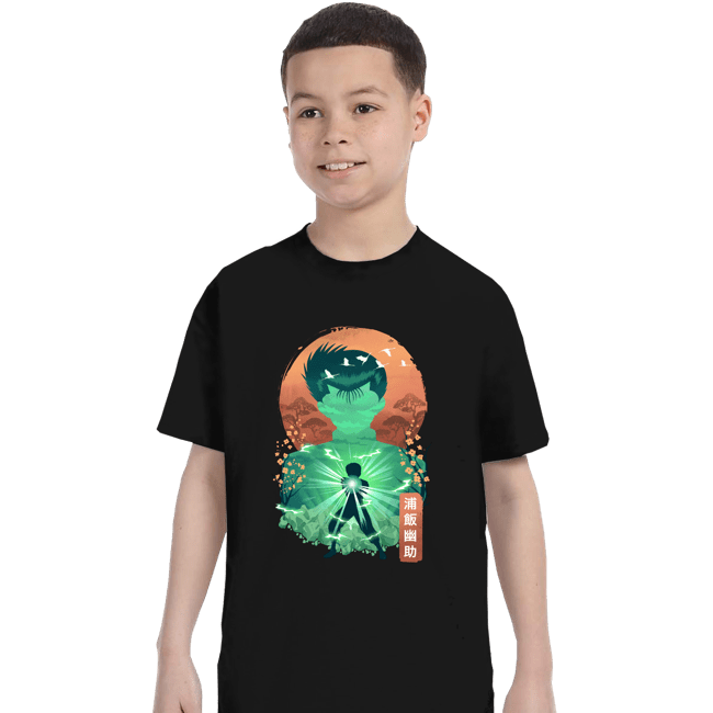 Daily_Deal_Shirts T-Shirts, Youth / XS / Black Yusuke's Spirit Strike
