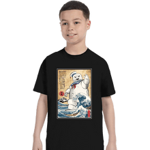 Load image into Gallery viewer, Daily_Deal_Shirts T-Shirts, Youth / XS / Black Marshmallow Man In Japan
