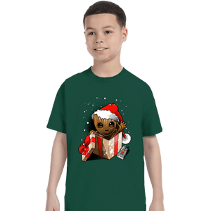 Secret_Shirts T-Shirts, Youth / XS / Forest I Am Christmas