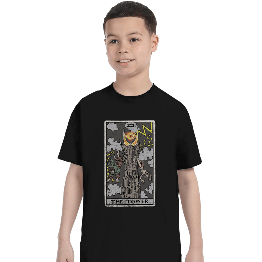 Shirts T-Shirts, Youth / XL / Black The Tower
