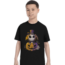 Load image into Gallery viewer, Shirts T-Shirts, Youth / XL / Black Spooky Jack
