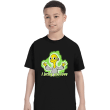 Load image into Gallery viewer, Secret_Shirts T-Shirts, Youth / XS / Black Bring You Love
