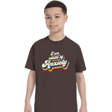 Load image into Gallery viewer, Secret_Shirts T-Shirts, Youth / XS / Dark Chocolate Made Of Anxiety
