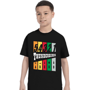 Daily_Deal_Shirts T-Shirts, Youth / XS / Black Thunderbirds Are Go