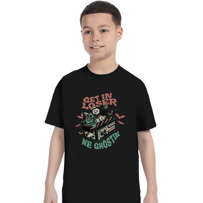 Daily_Deal_Shirts T-Shirts, Youth / XS / Black We Ghostin'