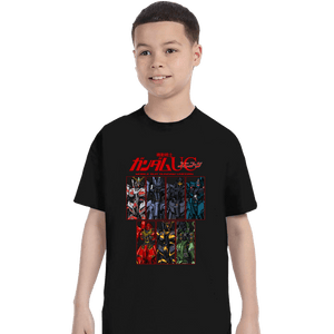 Daily_Deal_Shirts T-Shirts, Youth / XS / Black Gundam UC