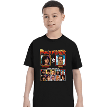 Load image into Gallery viewer, Secret_Shirts T-Shirts, Youth / XS / Black Pauly Fighter
