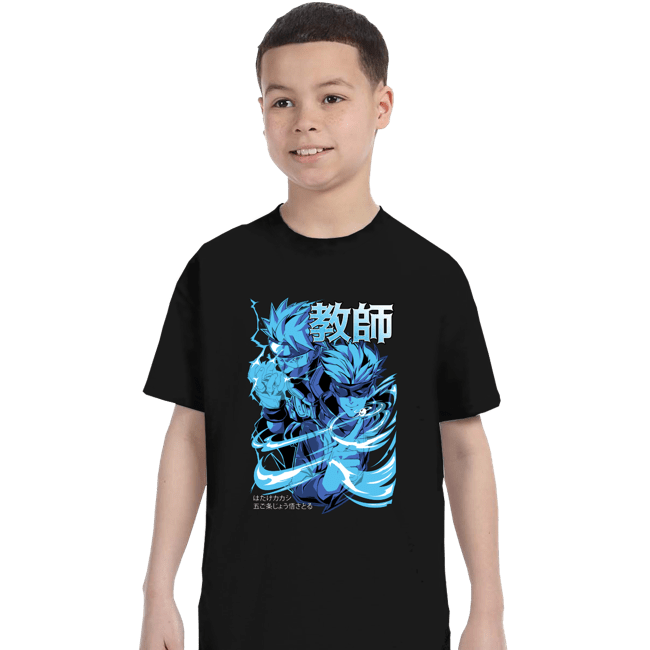 Daily_Deal_Shirts T-Shirts, Youth / XS / Black Kakashi and Gojo