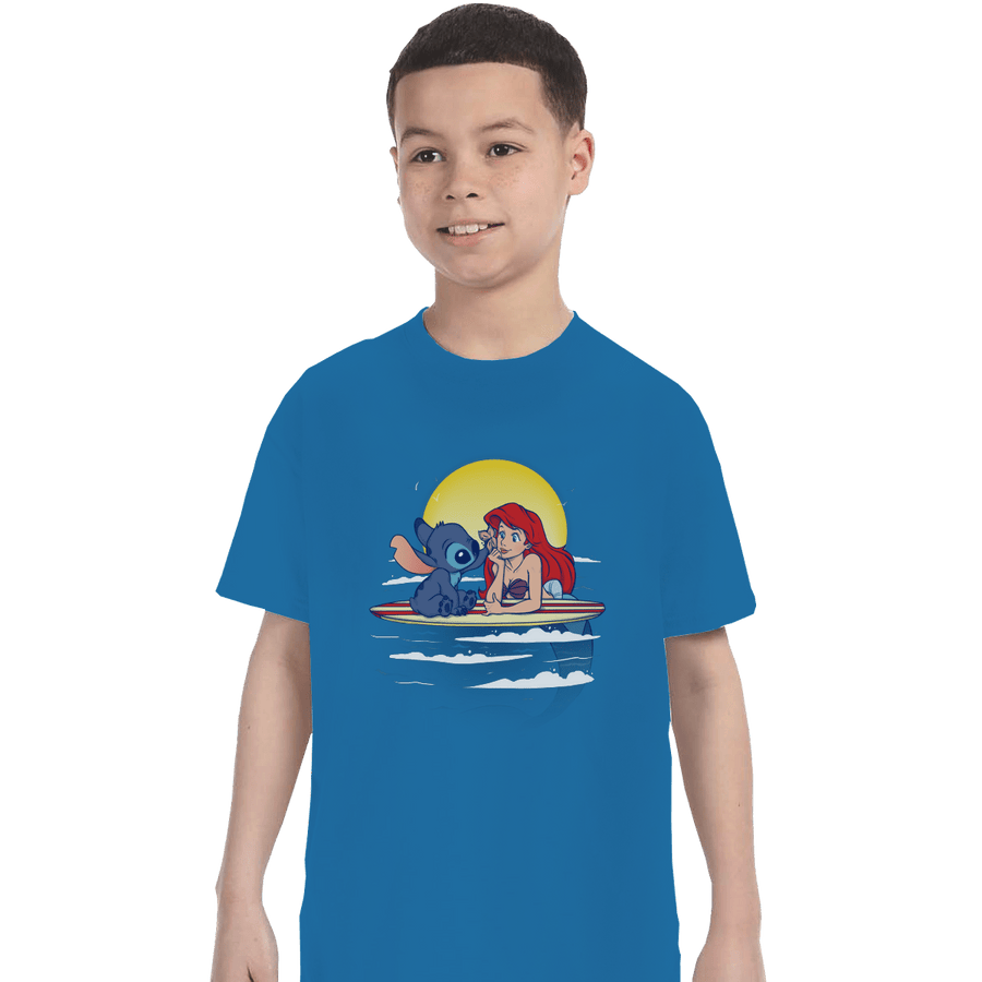 Shirts T-Shirts, Youth / XL / Sapphire Aloha Mermaid