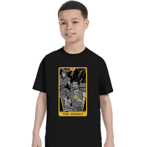 Shirts T-Shirts, Youth / XS / Black Tarot The Iron Hermit