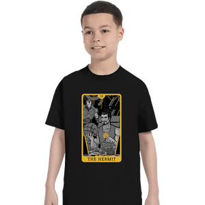 Shirts T-Shirts, Youth / XS / Black Tarot The Iron Hermit