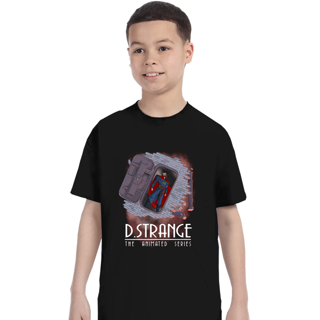 Daily_Deal_Shirts T-Shirts, Youth / XS / Black Strange The Animated Series